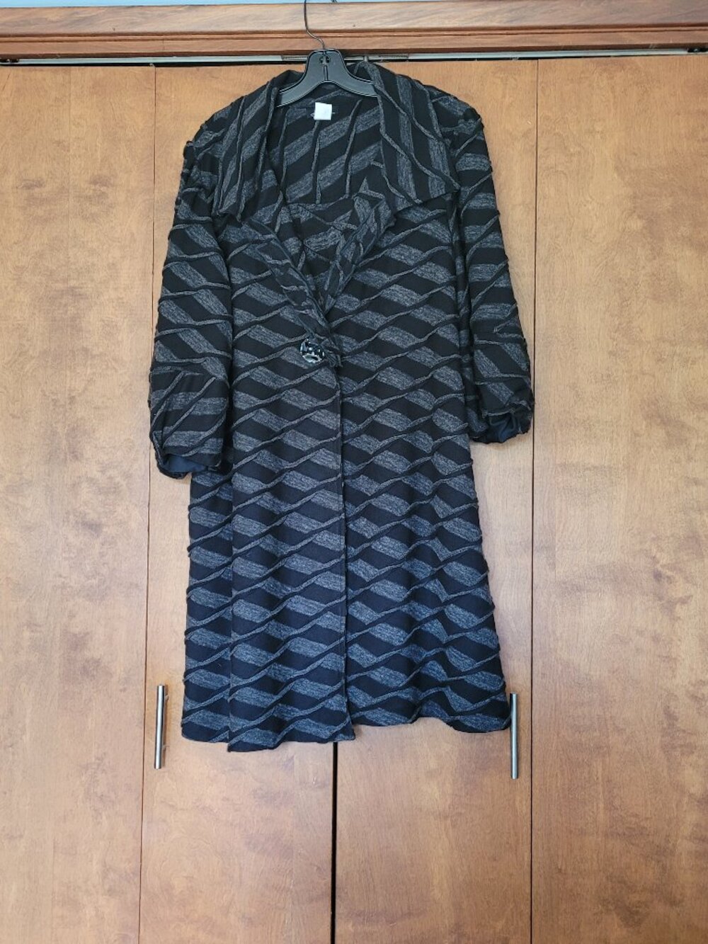 3/4 sleeved women's wrap jacket